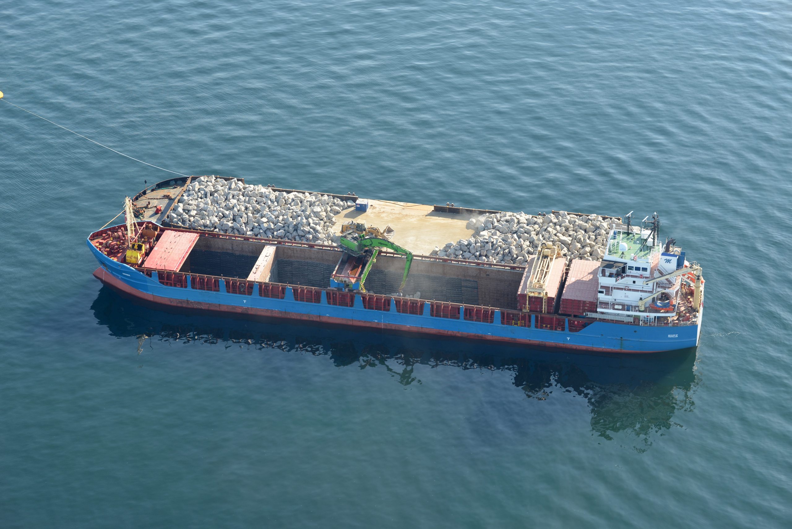 Fehmarn Belt Contractors; vessels; Grinna; Cargo Vessel